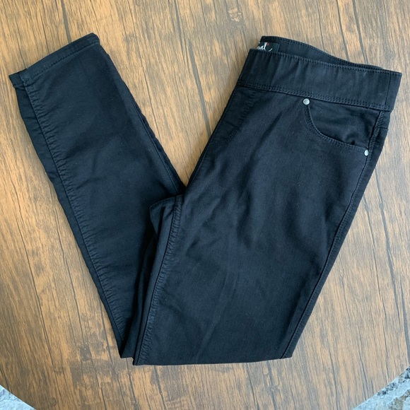 EARL JEANS Black Skinny Ankle Jeggings Size 10 - Picture 2 of 5